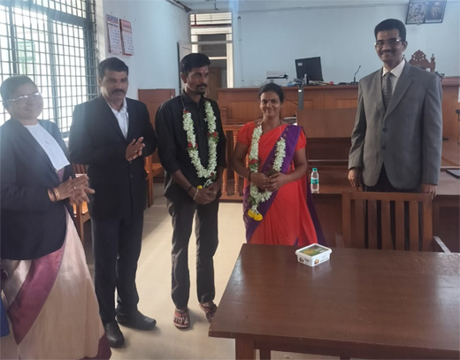 Lok Adalat-Couples reunited